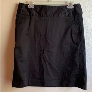 Black Skirt with Buttons!